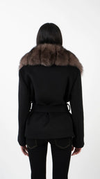 Zimara Fox Fur Coat